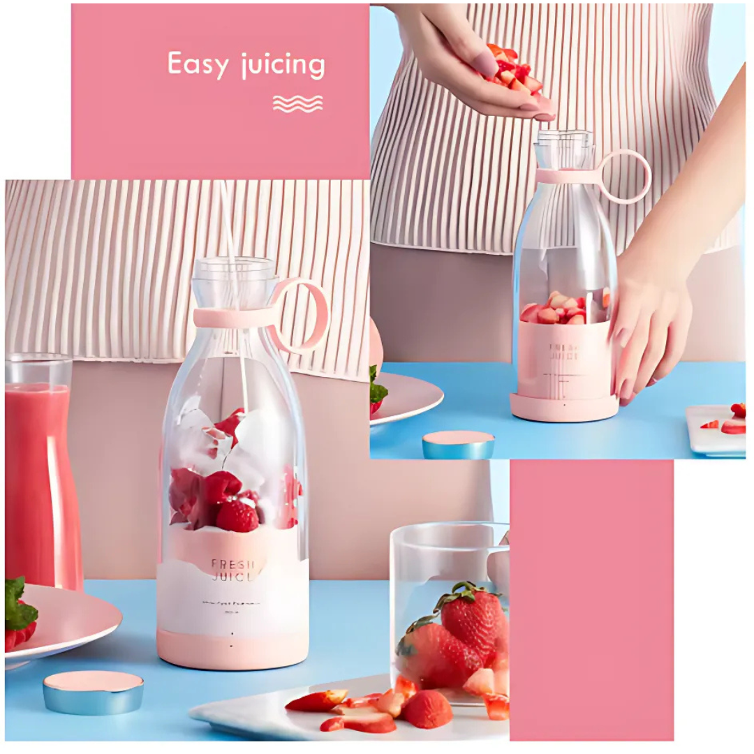 💦 Fresh Juice🍓 Exprimidor Eléctrico Portátil + ENVÍO GRATIS!